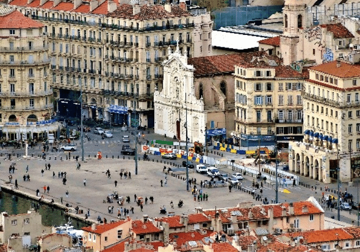 vue Vieux port Marseille