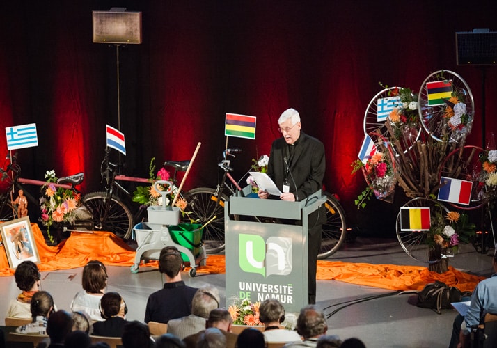 Intervention du Père Arturo Sosa Namur 2017