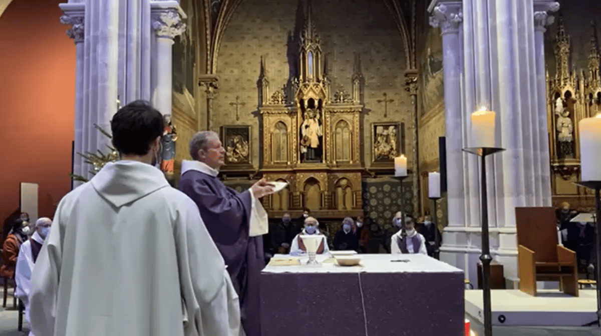 messe pour les bienfaiteurs de la compagnie de Jésus - 2020 - consécration