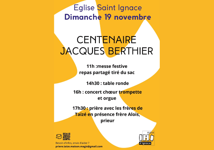 Fête du centenaire de Jacques Berthier