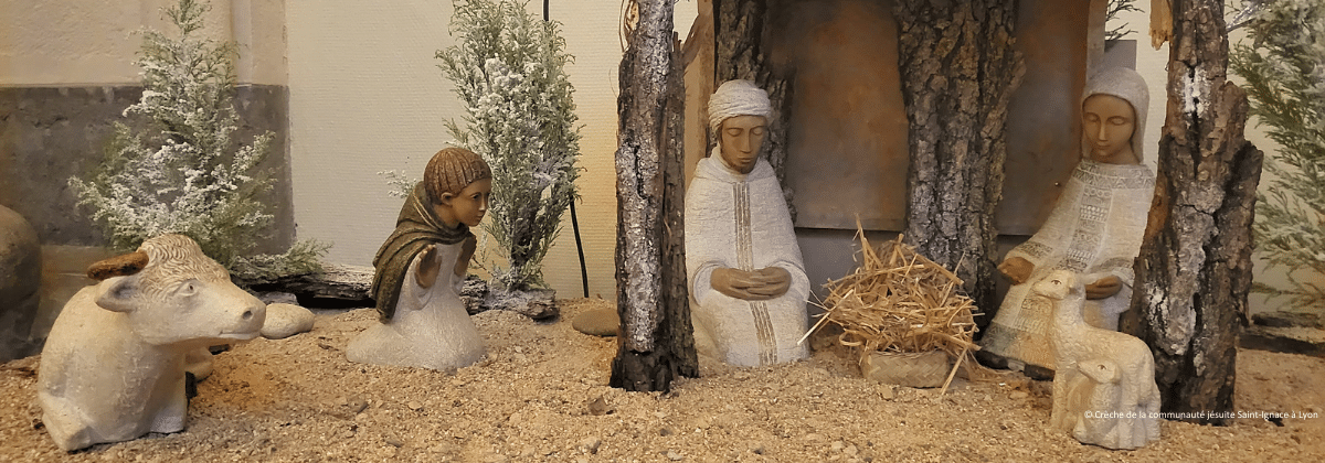 crèche Noël communauté Saint-Ignace Lyon 2