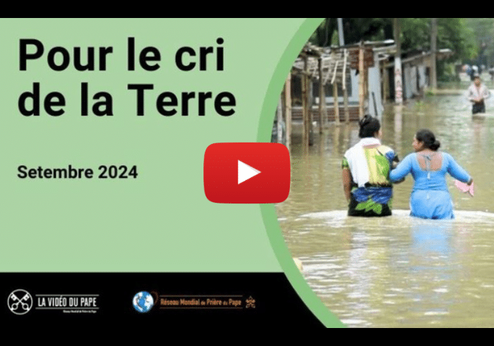 La vidéo du pape terre septembre 2024