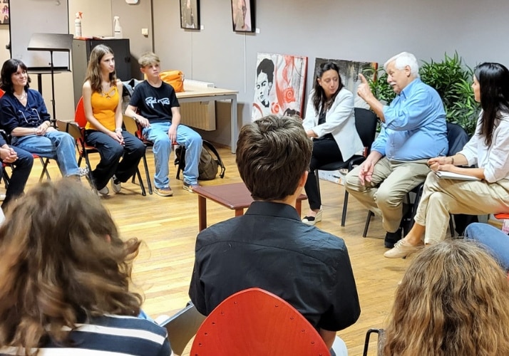 Père Arturo Sosa supérieur général des jésuites en visite à Lyon