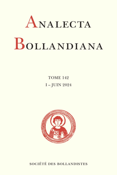 revue analecta bollandiana juin 2024