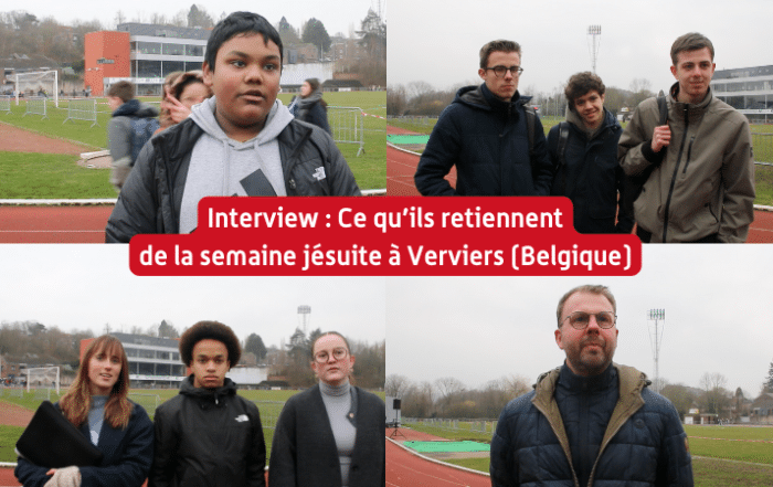 Interview : ce qu'ils retiennent de la semaine jésuite à Verviers